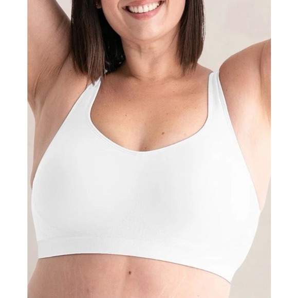 Shapermint Truekind Large White Daily Comfort Wireless Shaper Bra 10022 Extender - Picture 1 of 8